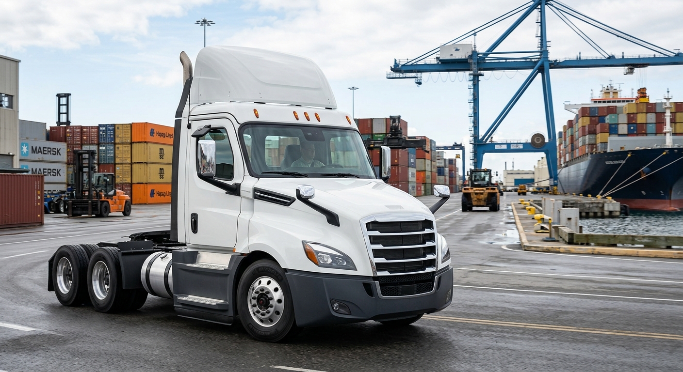 Day Cab semi truck